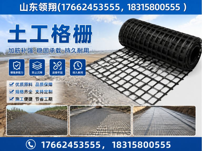 西安土工格栅展示图